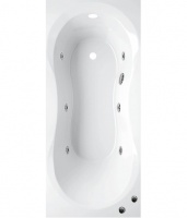Ванна Alpen Mars 170x75 с гидромассажем